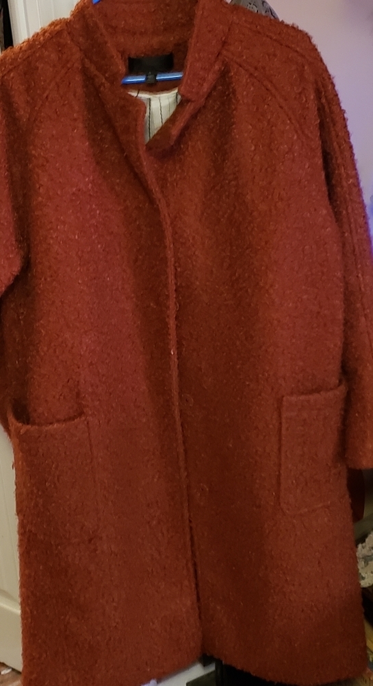 Anthroplogie boiled wool topper